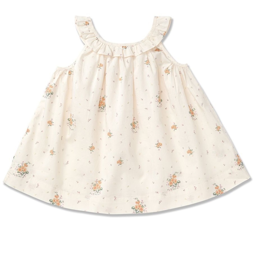 Marie Chantal Frill Neck Dress